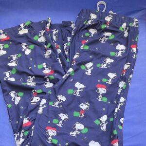 NWT Peanuts Pajama Pants - Pickleball Club